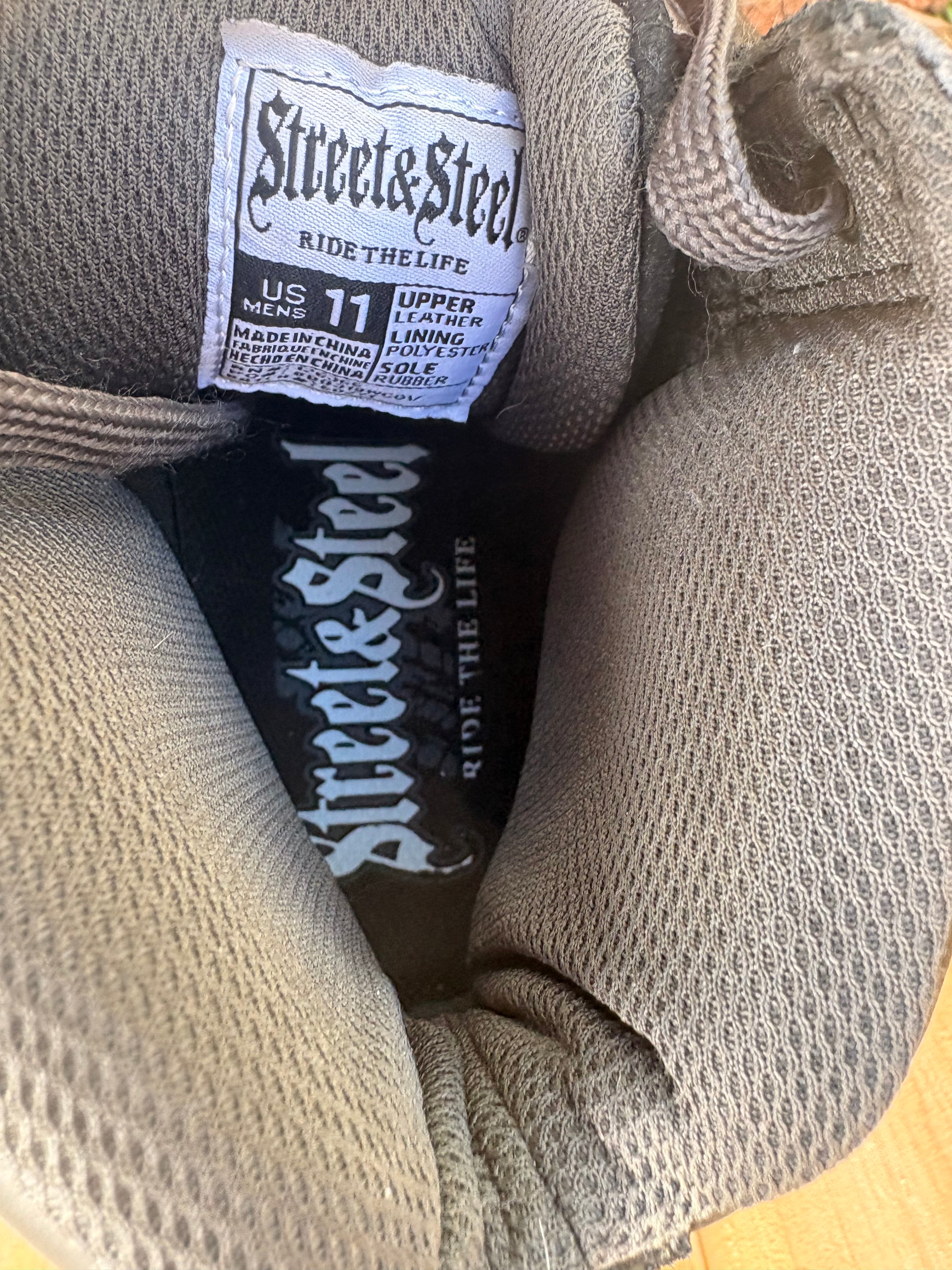 Street & Steel Kickstarter Riding Shoes