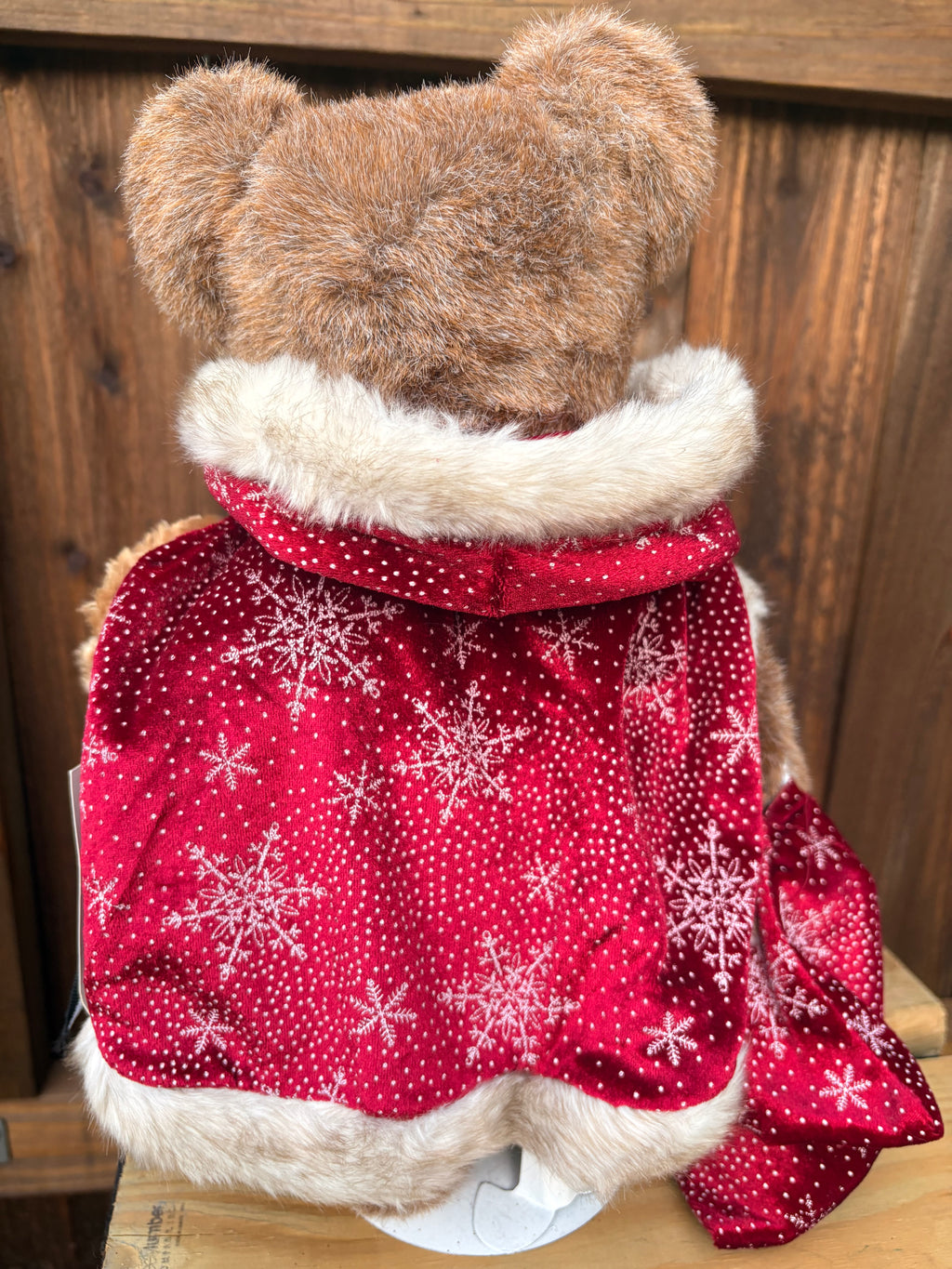 Vintage Sasha and Nicholas Holiday Bear Plush