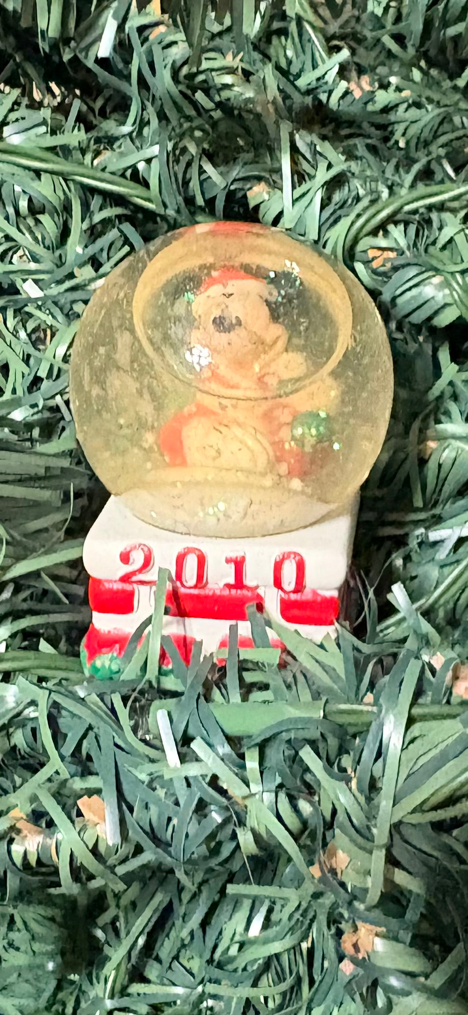 Mickey Mouse Miniature Snow Globe 2010