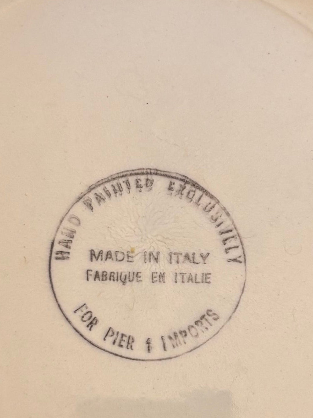 "Valencia" Dinner Plates Made in Italy (Set of 4)
