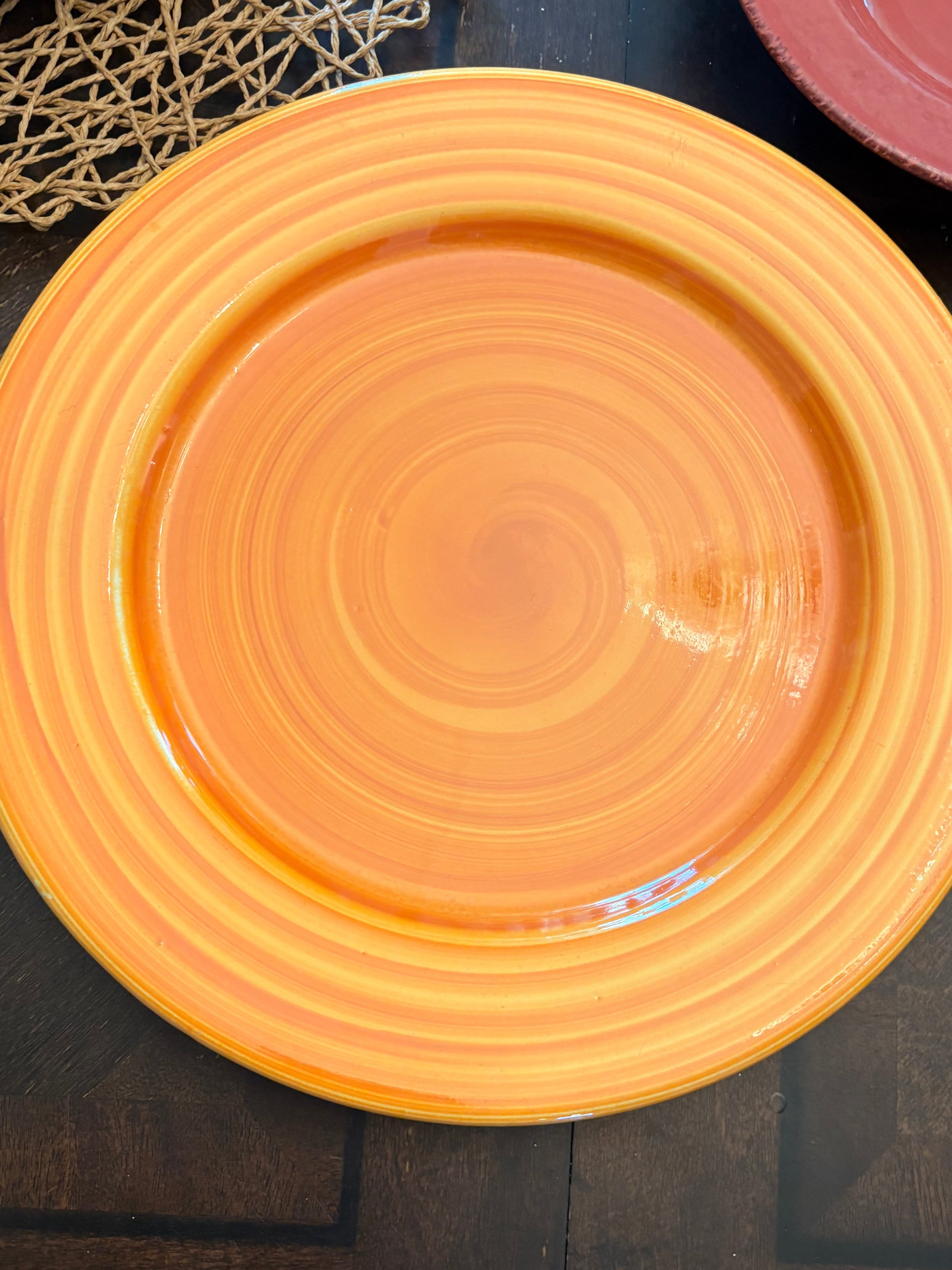 "Valencia" Dinner Plates Made in Italy (Set of 4)