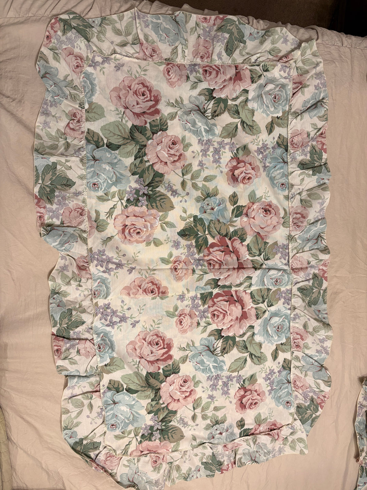 Cottagecore King Size Floral Pillow Shams