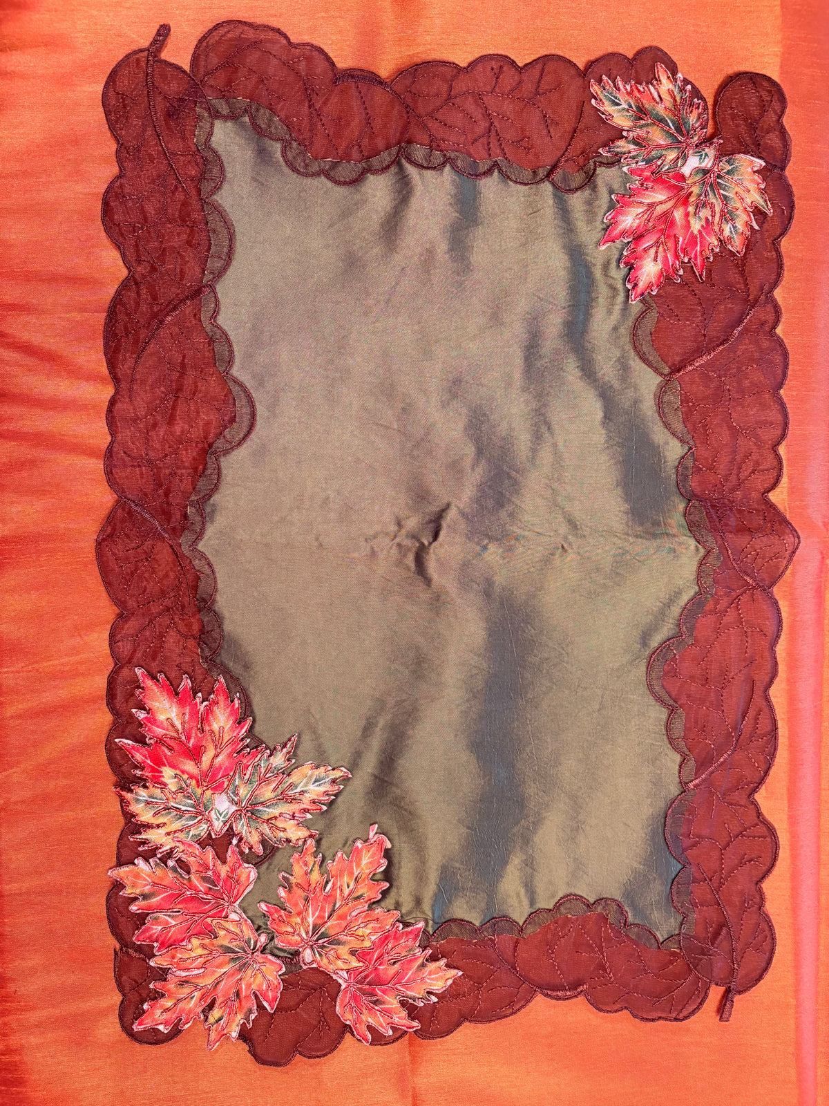 Green Leaf Placemats – Set of 4