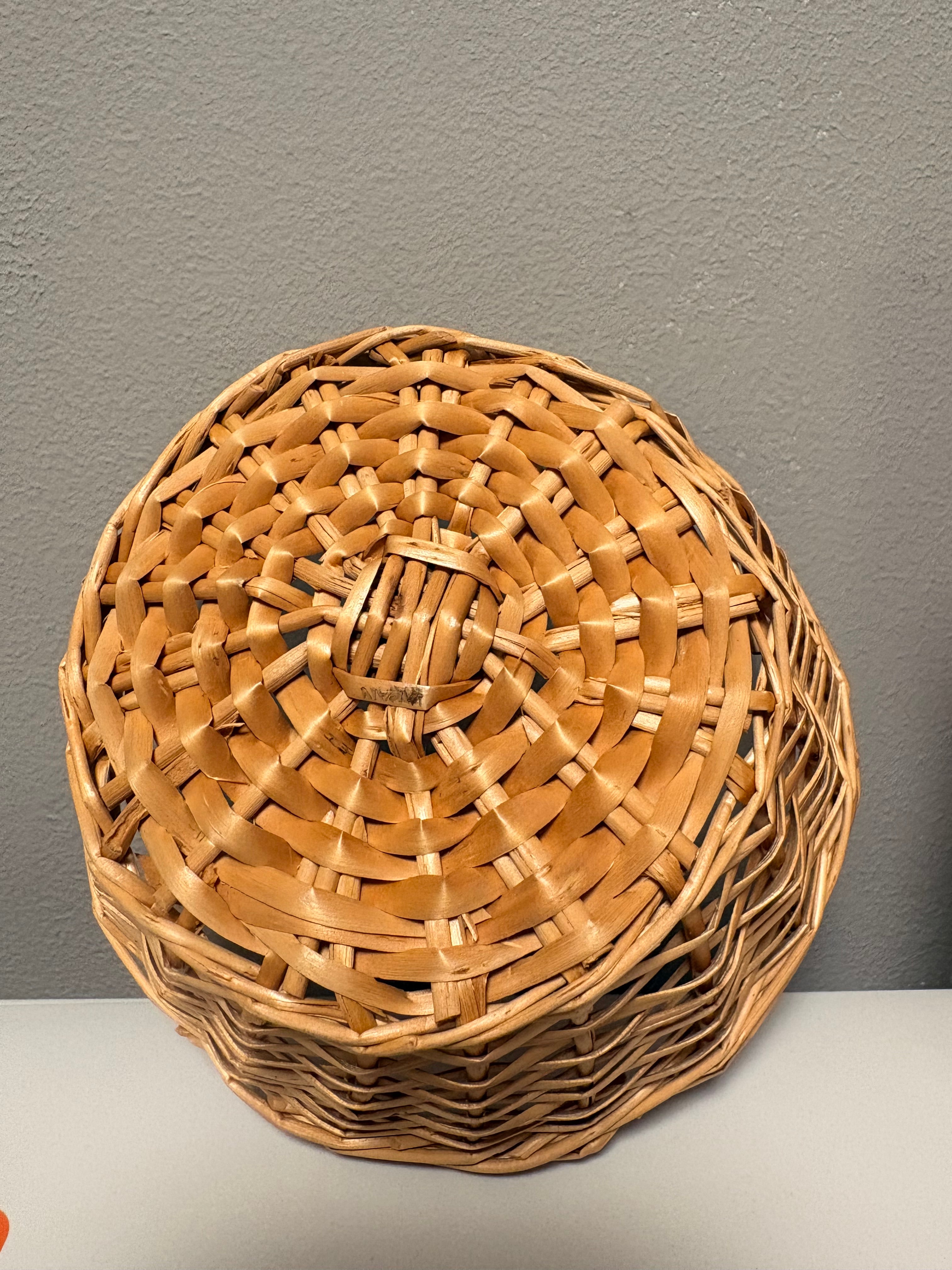 Set of 5 Wicker Baskets