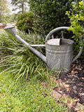 Vintage German Bat Galvanized Watering Can — 13 Liter