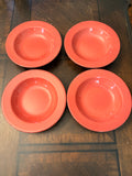 Rustic Burgundy Cereal Bowls by Home (Set of 4)