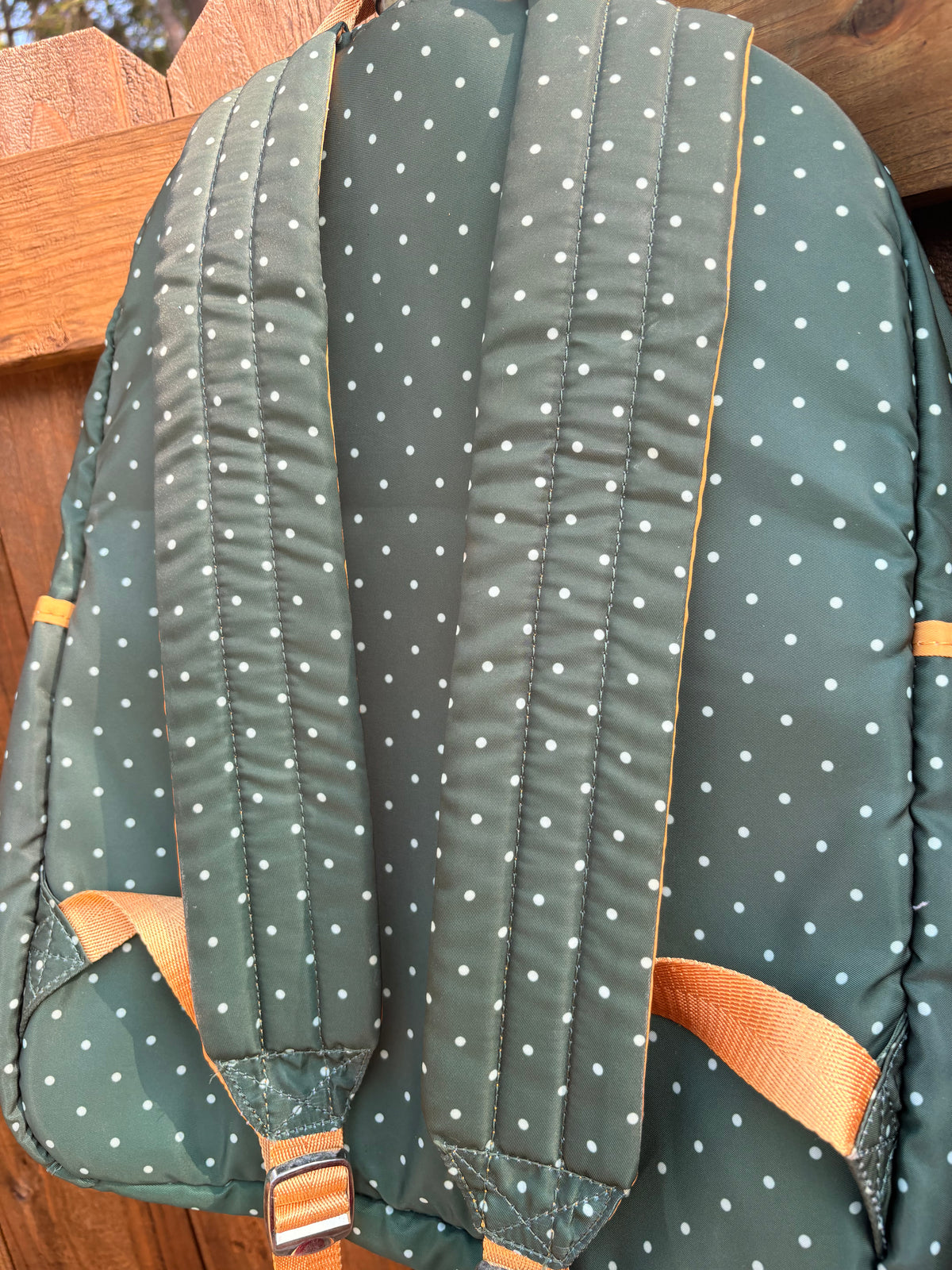 Matilda Jane Green and Polka Dot Backpack
