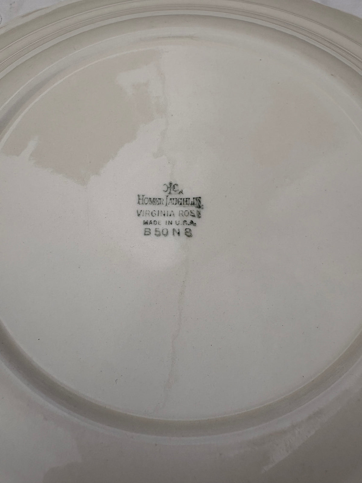 Homer Laughlin Virginia Rose Dinner Plates, Set of 3