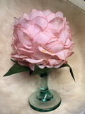 Rose Petaled Wine Glass
