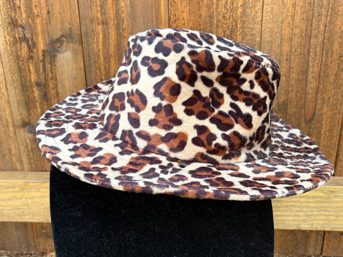 Leopard Print Hat