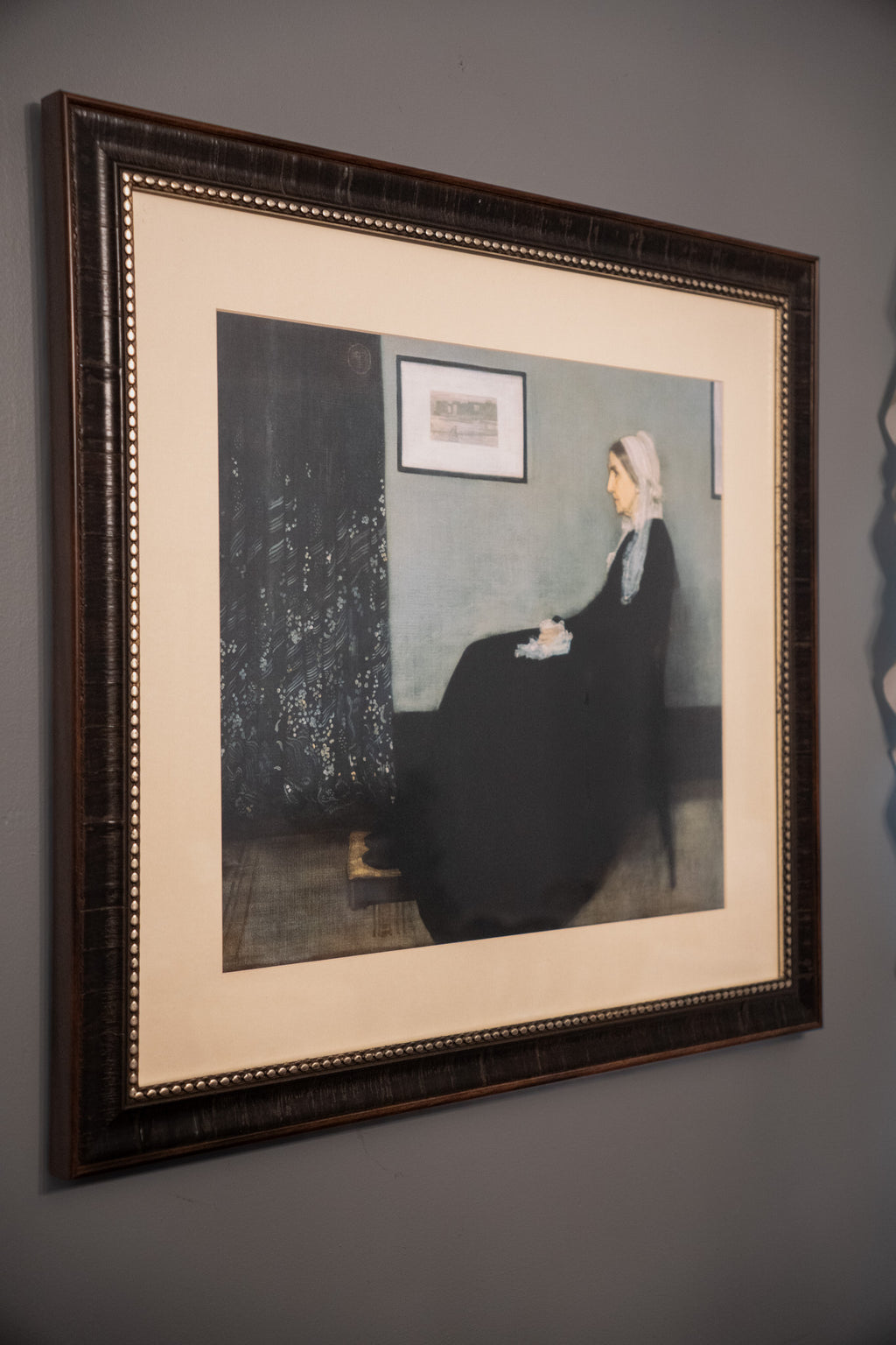''Whistler's Mother'' Framed Art