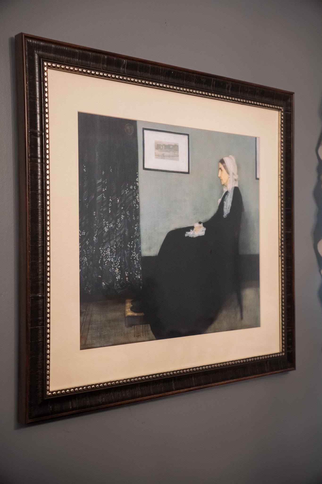 ''Whistler's Mother'' Framed Art