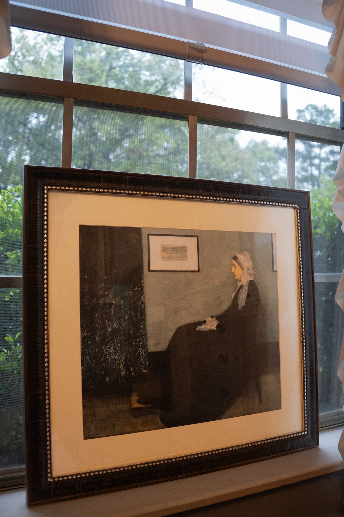 ''Whistler's Mother'' Framed Art
