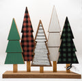 Wooden Christmas Tree Decor