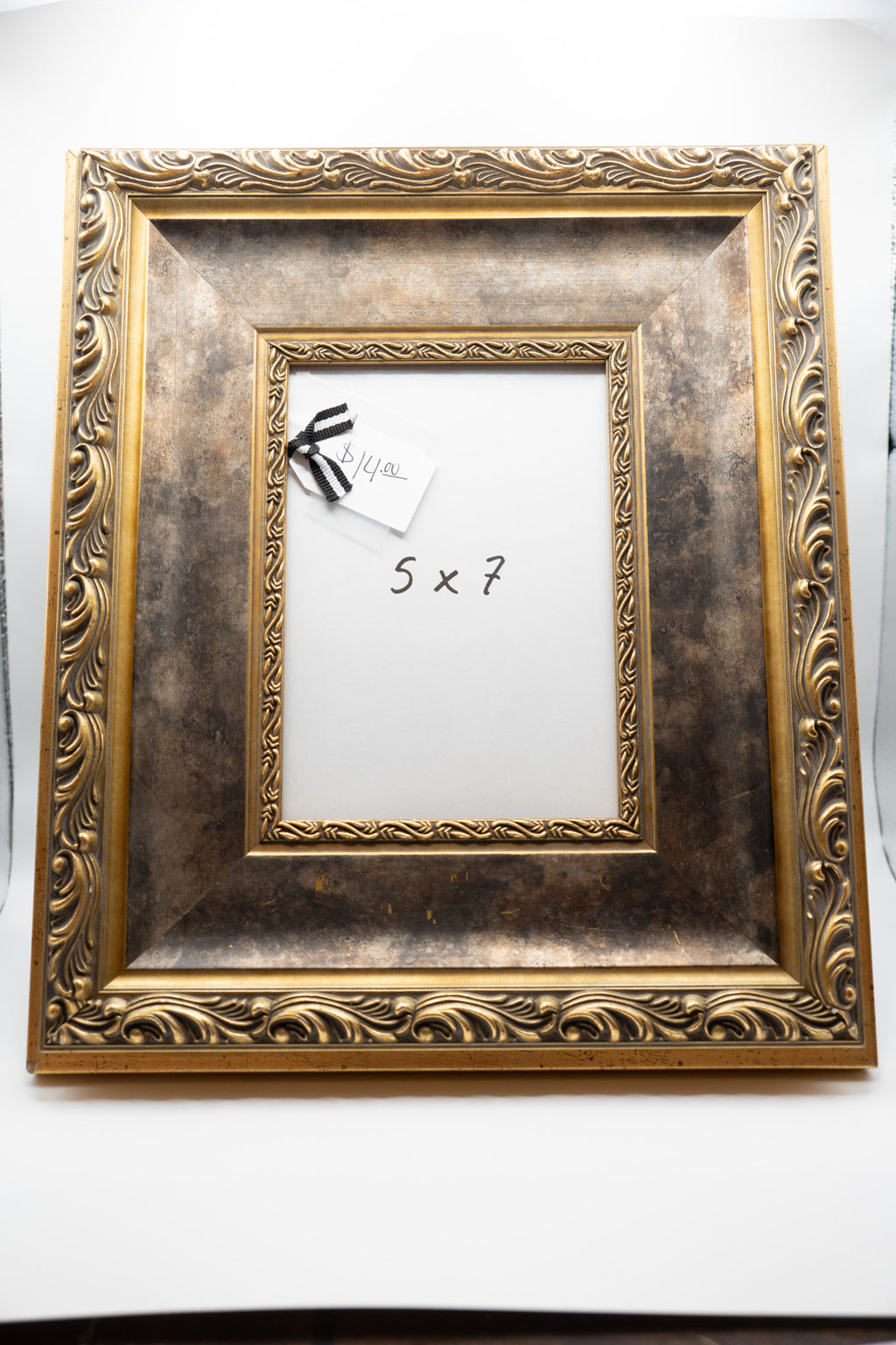 Gold and Bronze Swirl Picture Frame