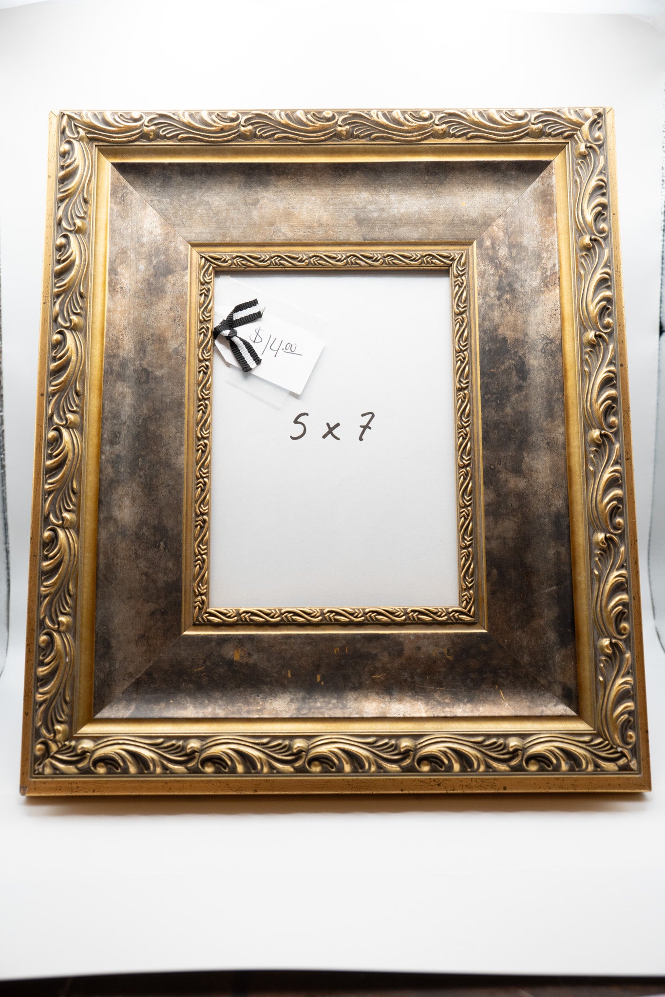 Gold and Bronze Swirl Picture Frame