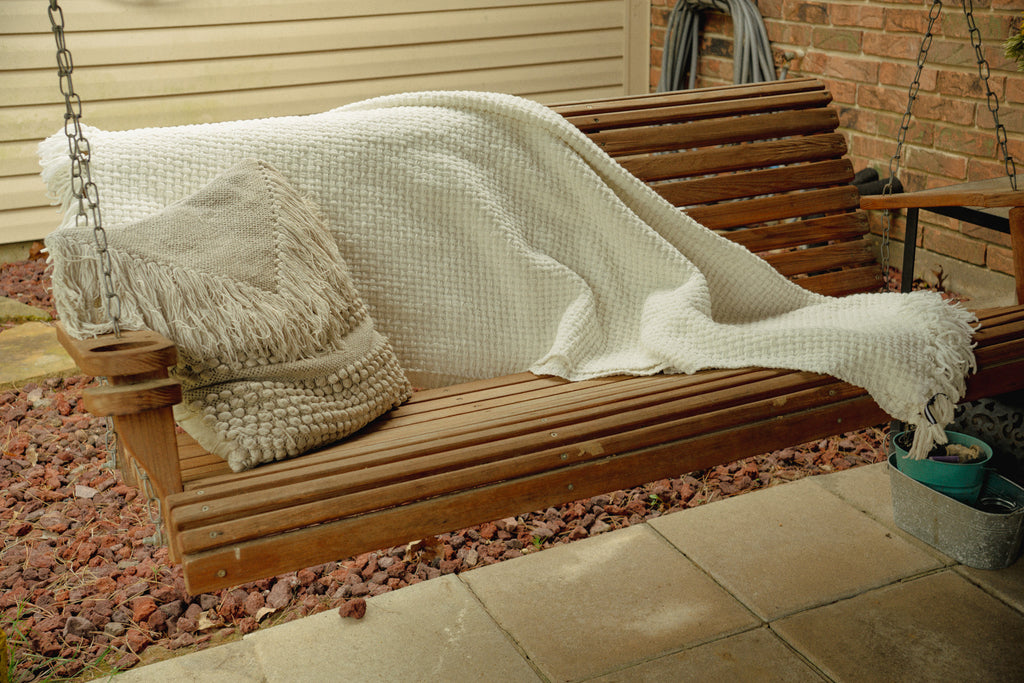 White Throw Blanket