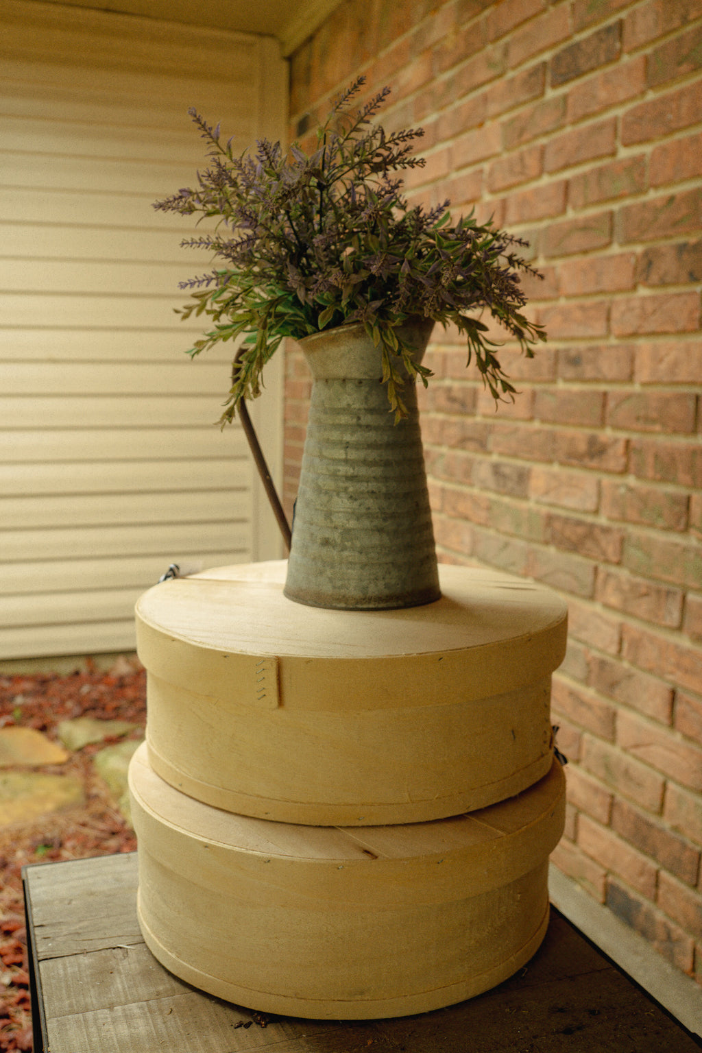 Wooden Cheese Box