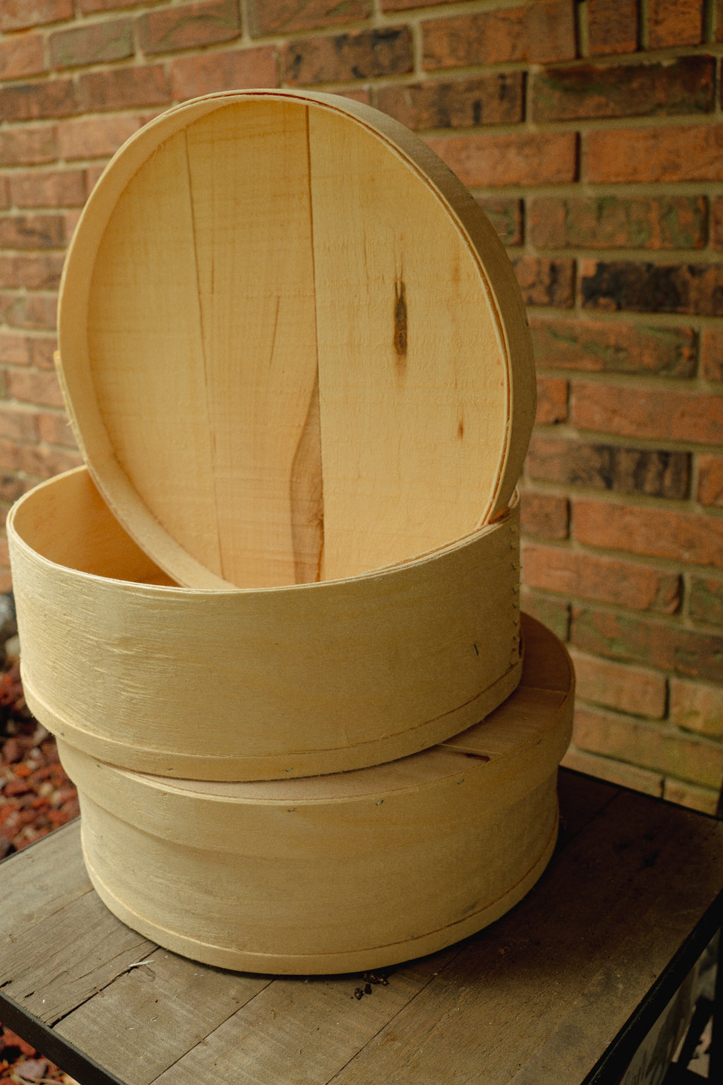 Wooden Cheese Box