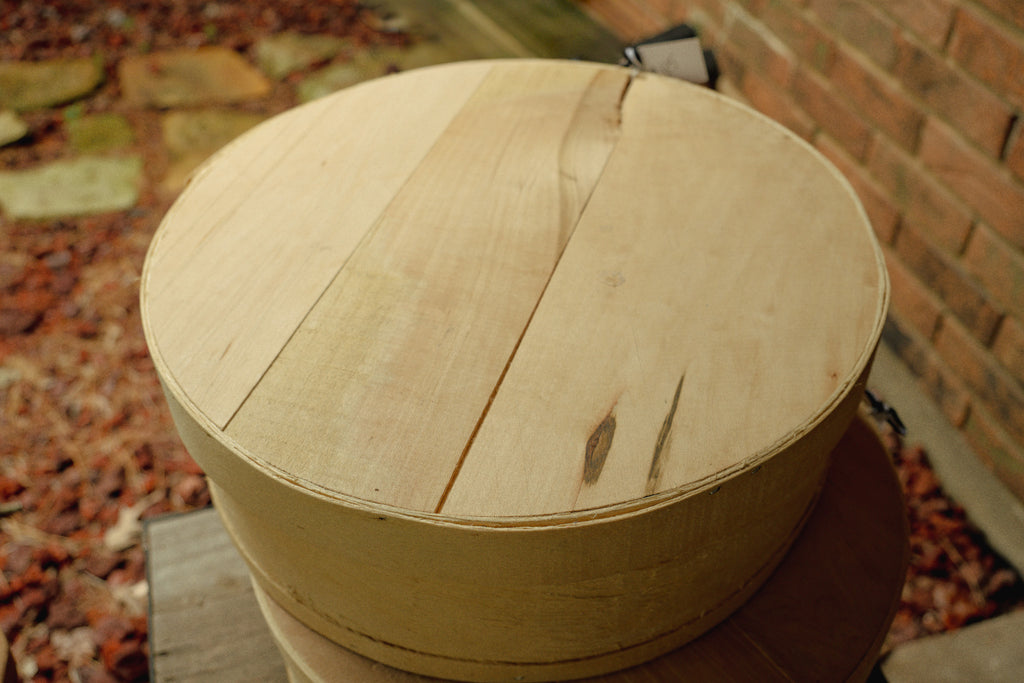 Wooden Cheese Box