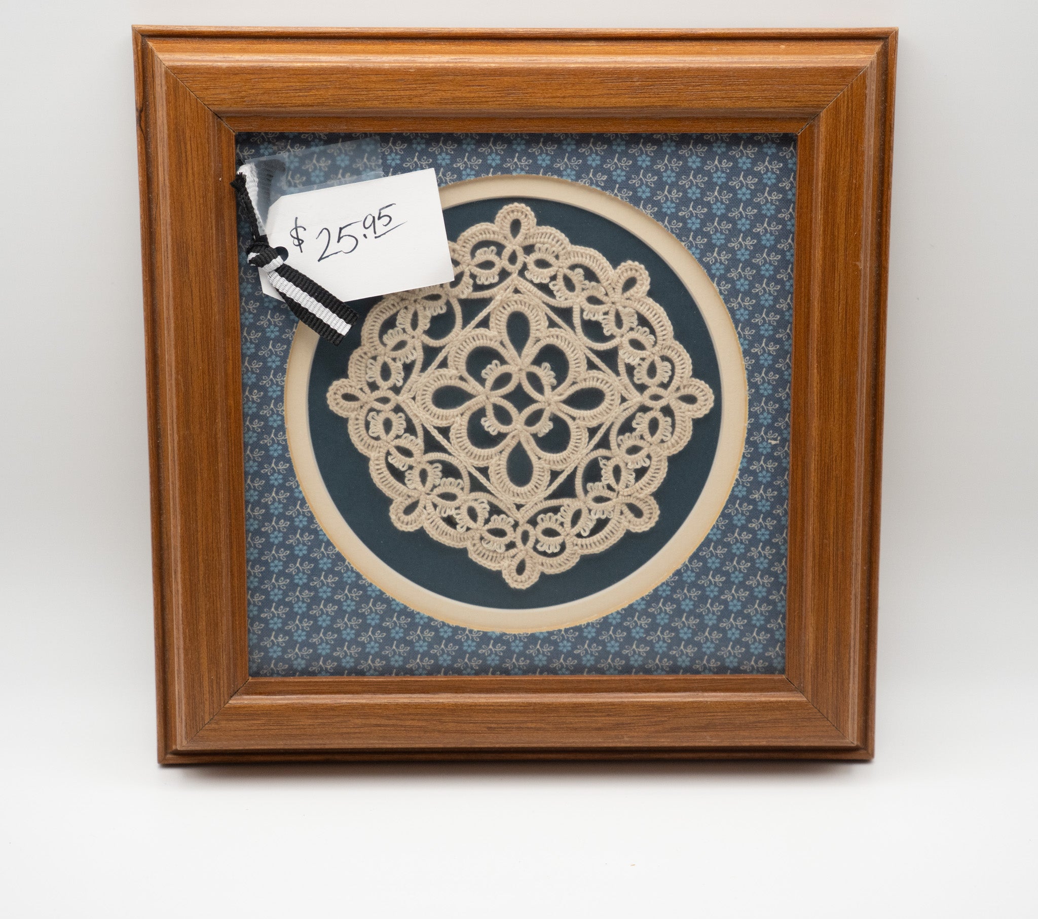 Framed Crochet Doily
