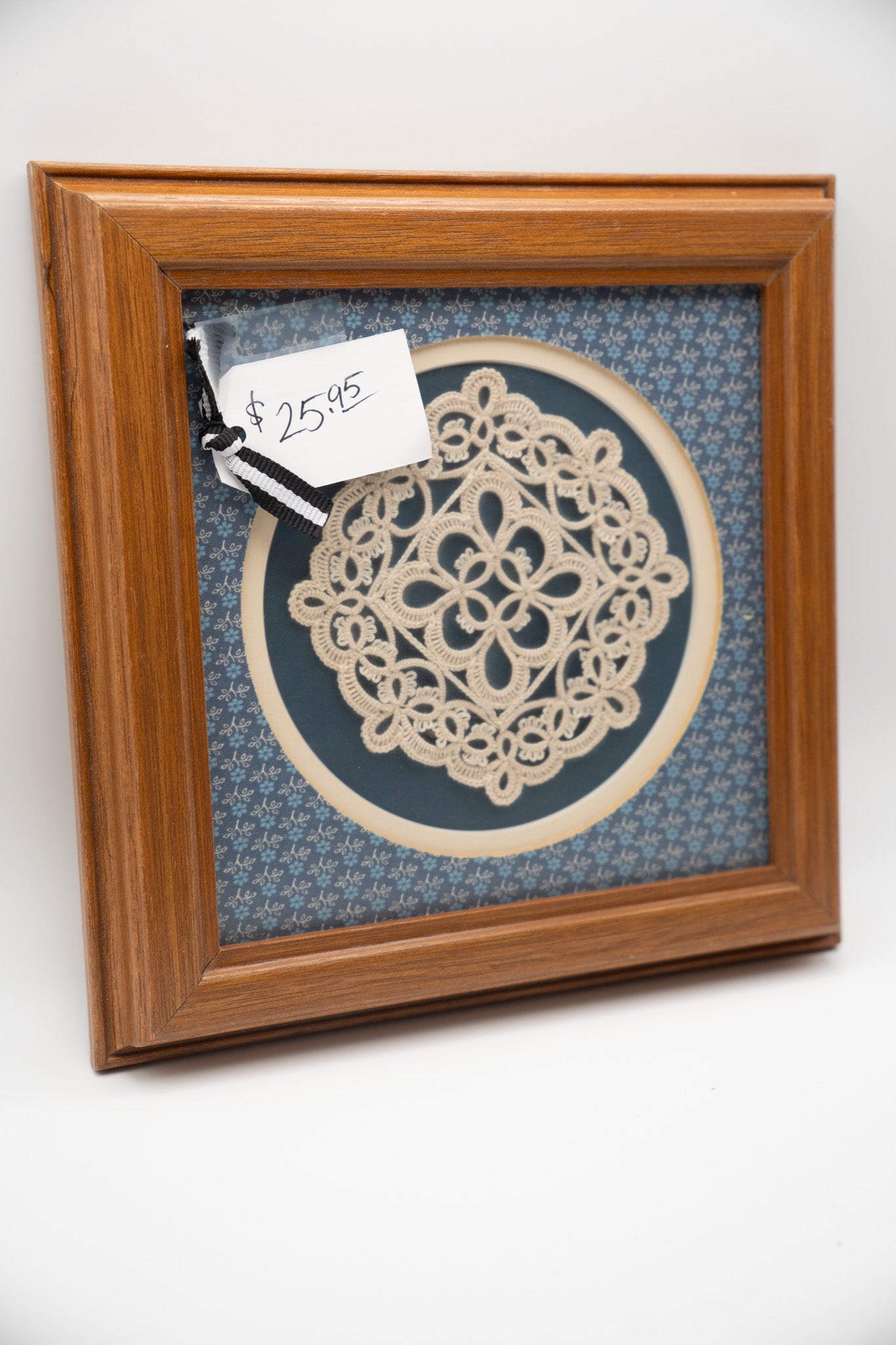Framed Crochet Doily