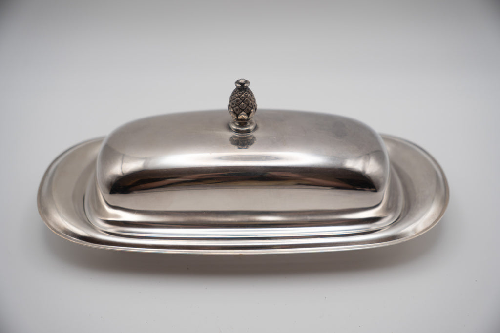Silver Butter Dish