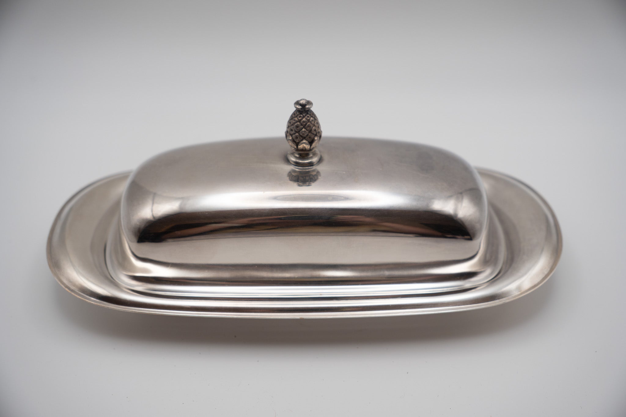 Silver Butter Dish