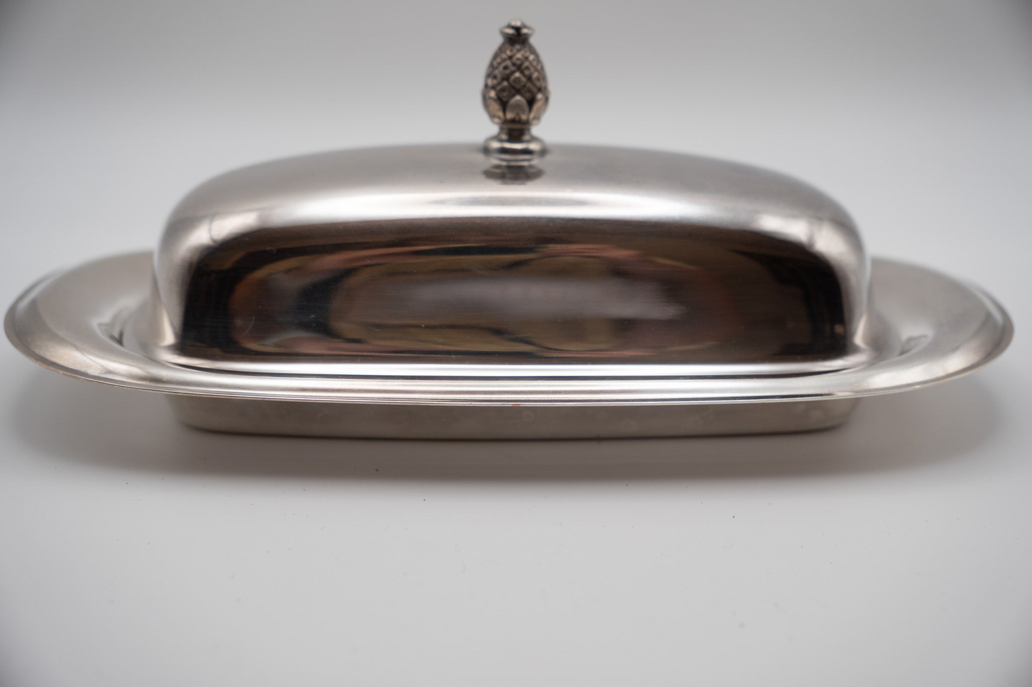 Silver Butter Dish