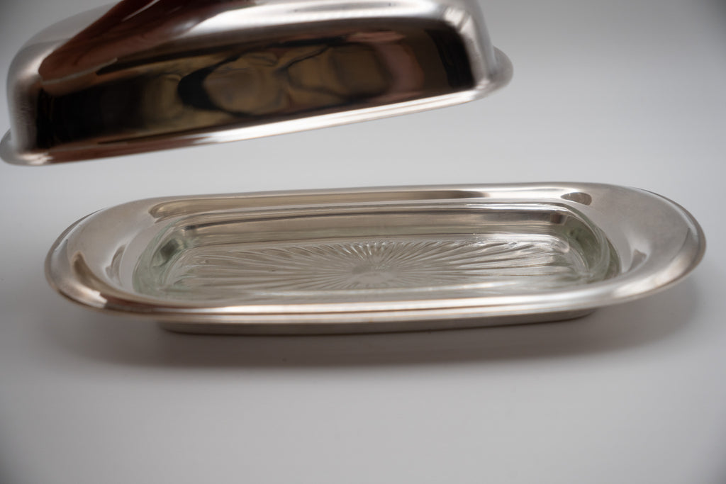 Silver Butter Dish