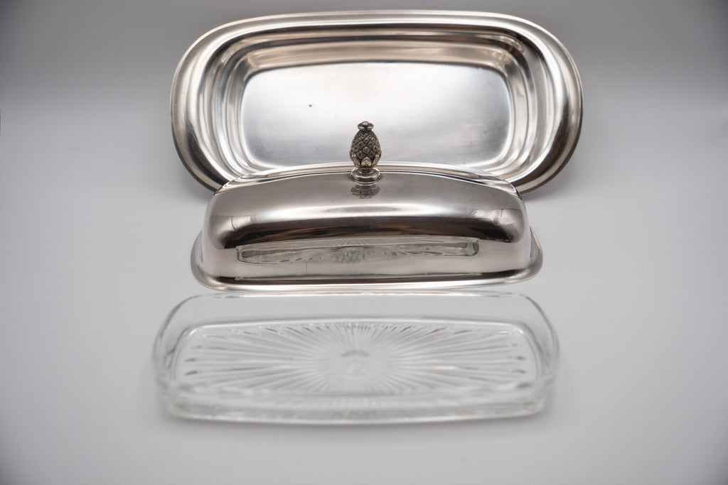 Silver Butter Dish