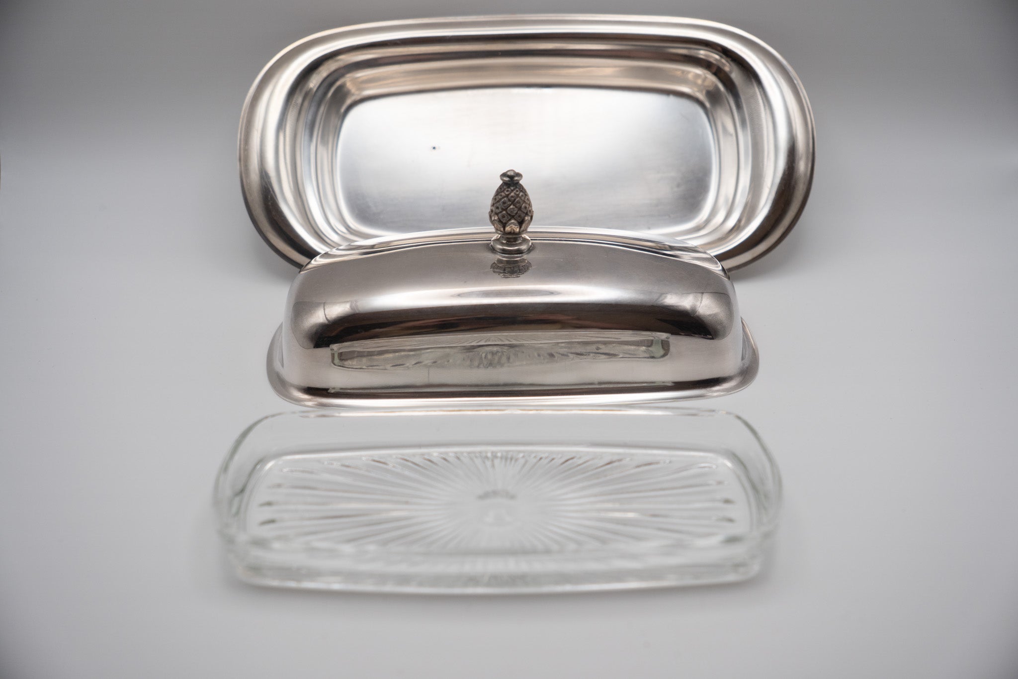 Silver Butter Dish