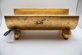 Gold "log" holder