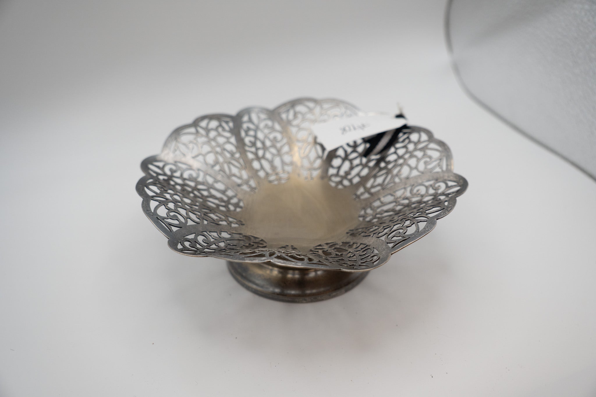 Love Lace Silver Candy Dish