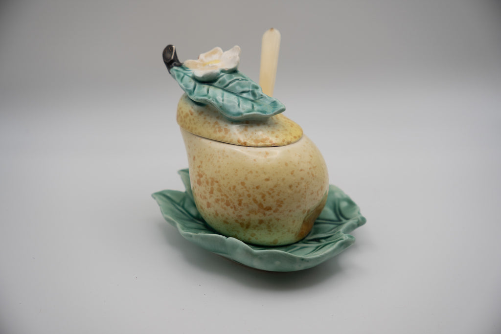 Pear Shaped Jam Jar