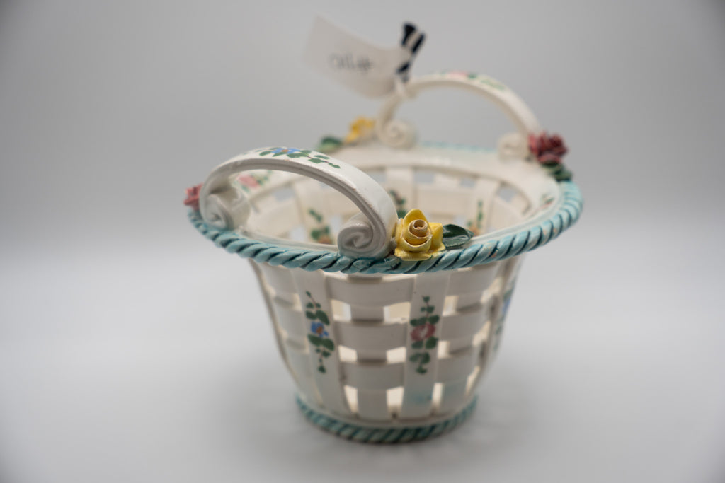 Porcelain Weaved Basket