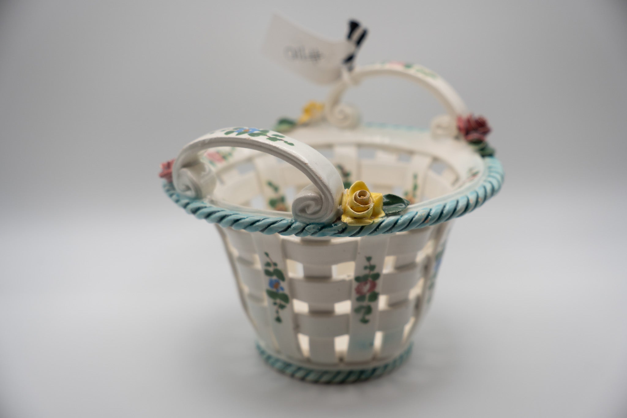 Porcelain Weaved Basket