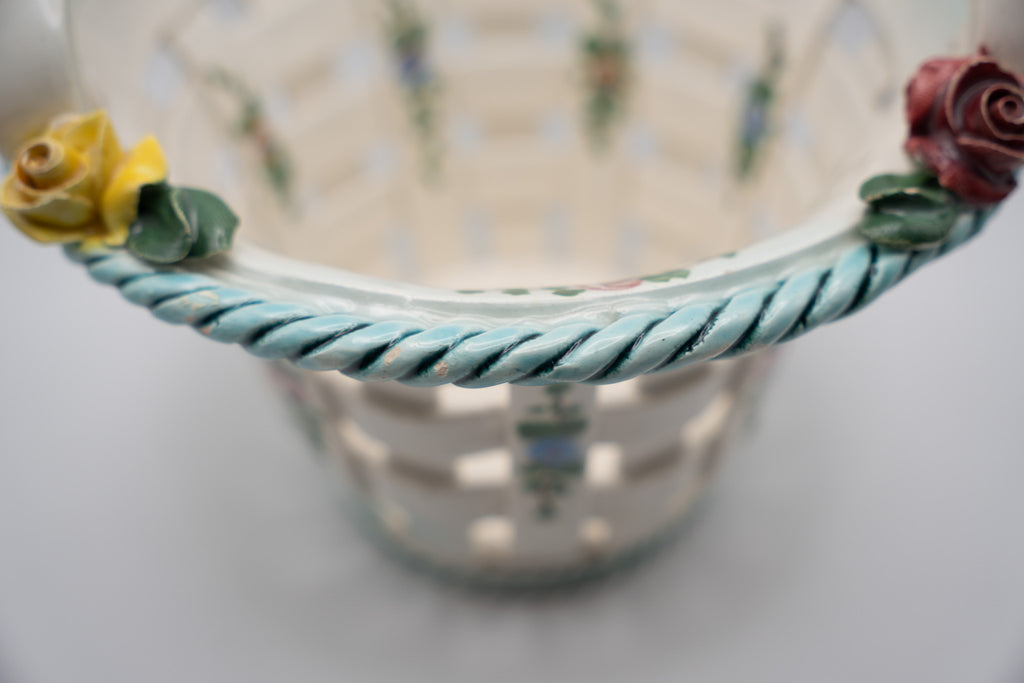 Porcelain Weaved Basket