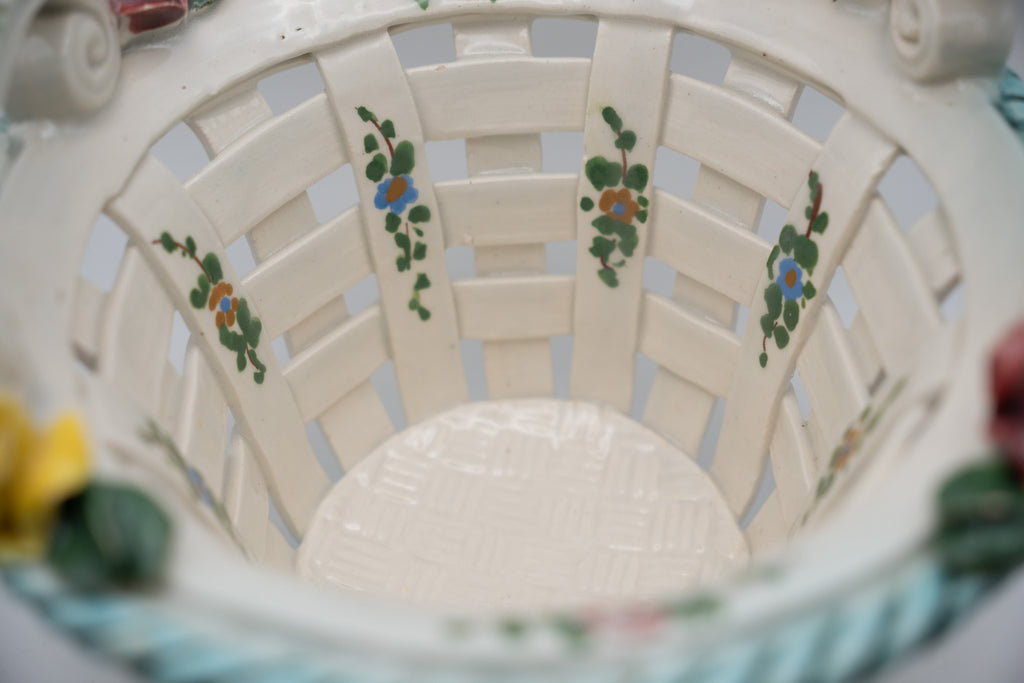 Porcelain Weaved Basket