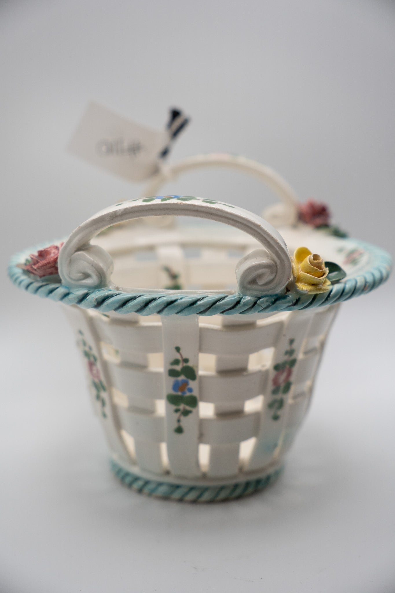 Porcelain Weaved Basket