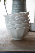Porcelain Lotus Bowl 6-pc. Set