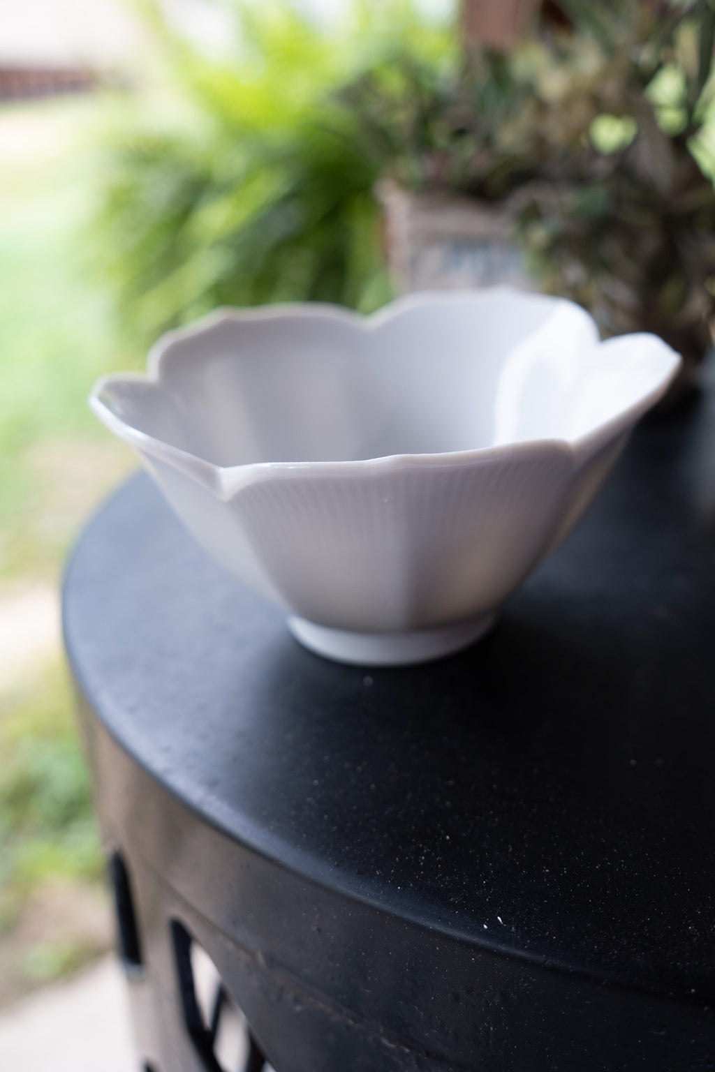 Porcelain Lotus Bowl 6-pc. Set
