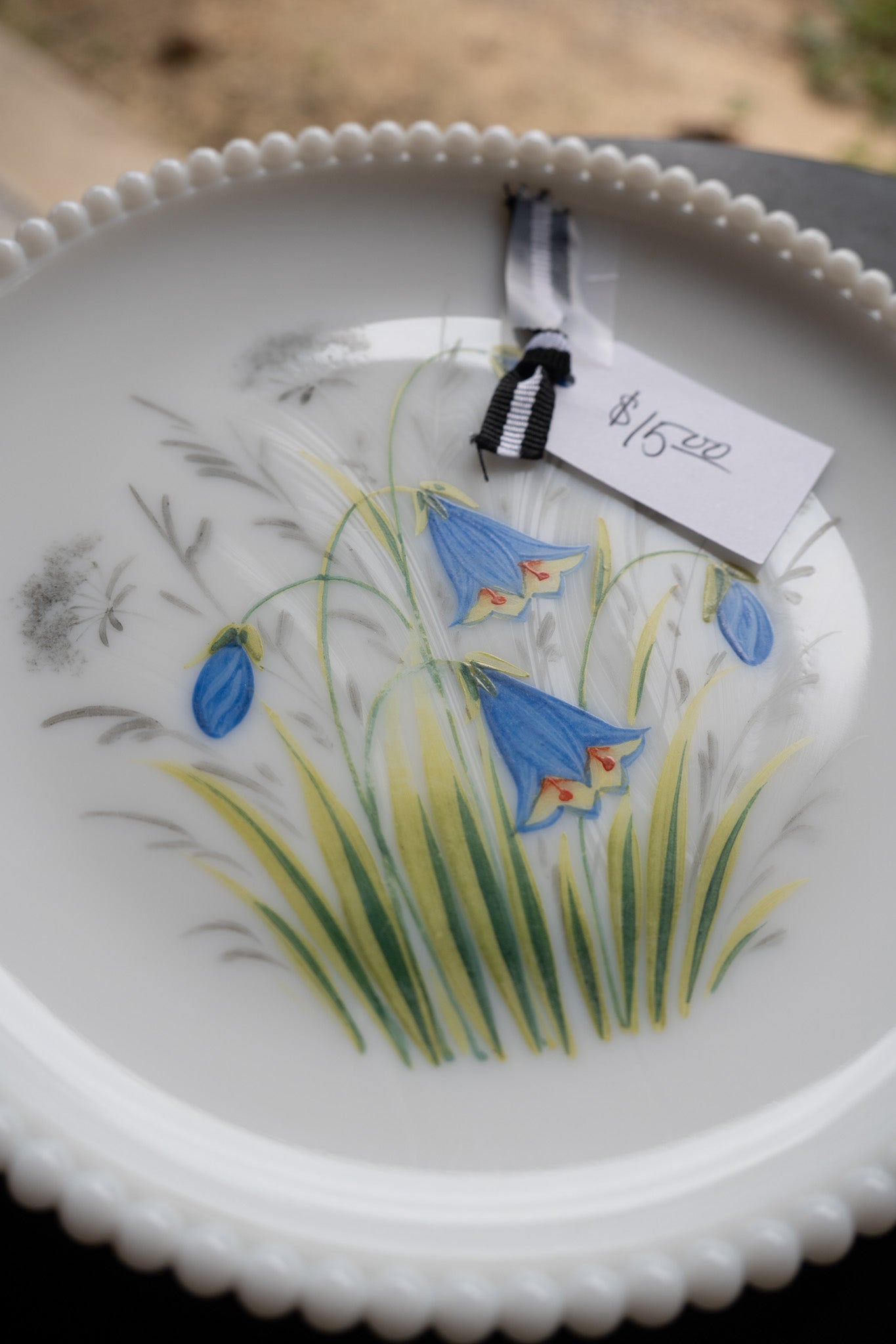 Westmoreland Milk Glass Plate