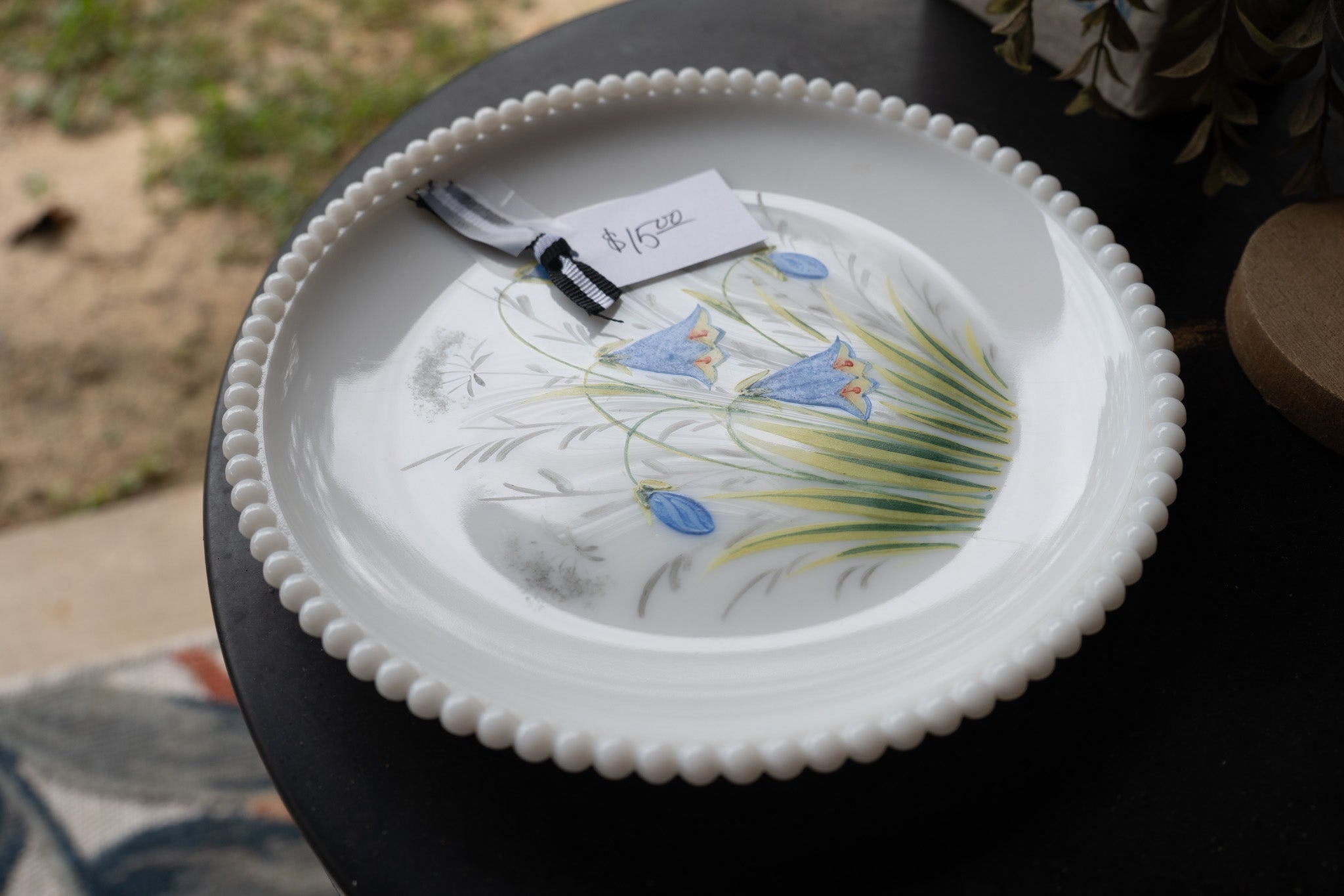Westmoreland Milk Glass Plate