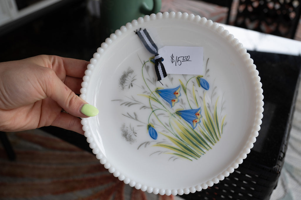 Westmoreland Milk Glass Plate