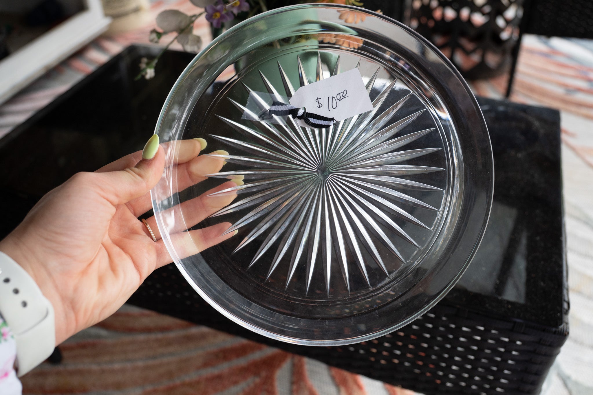 Starburst Crystal Plate