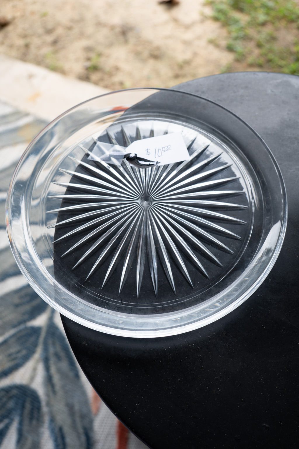 Starburst Crystal Plate