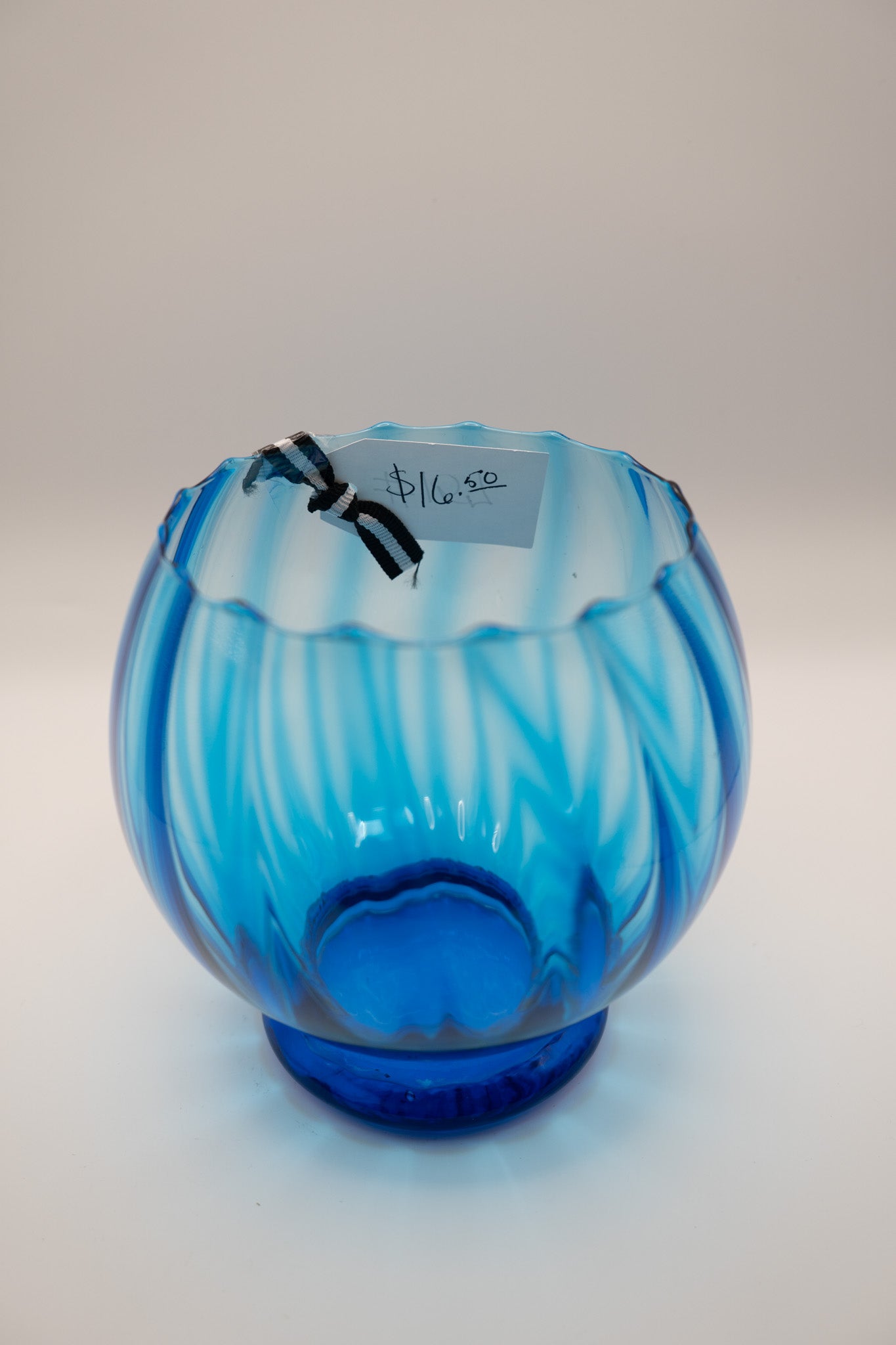 Blue Glass Bowl