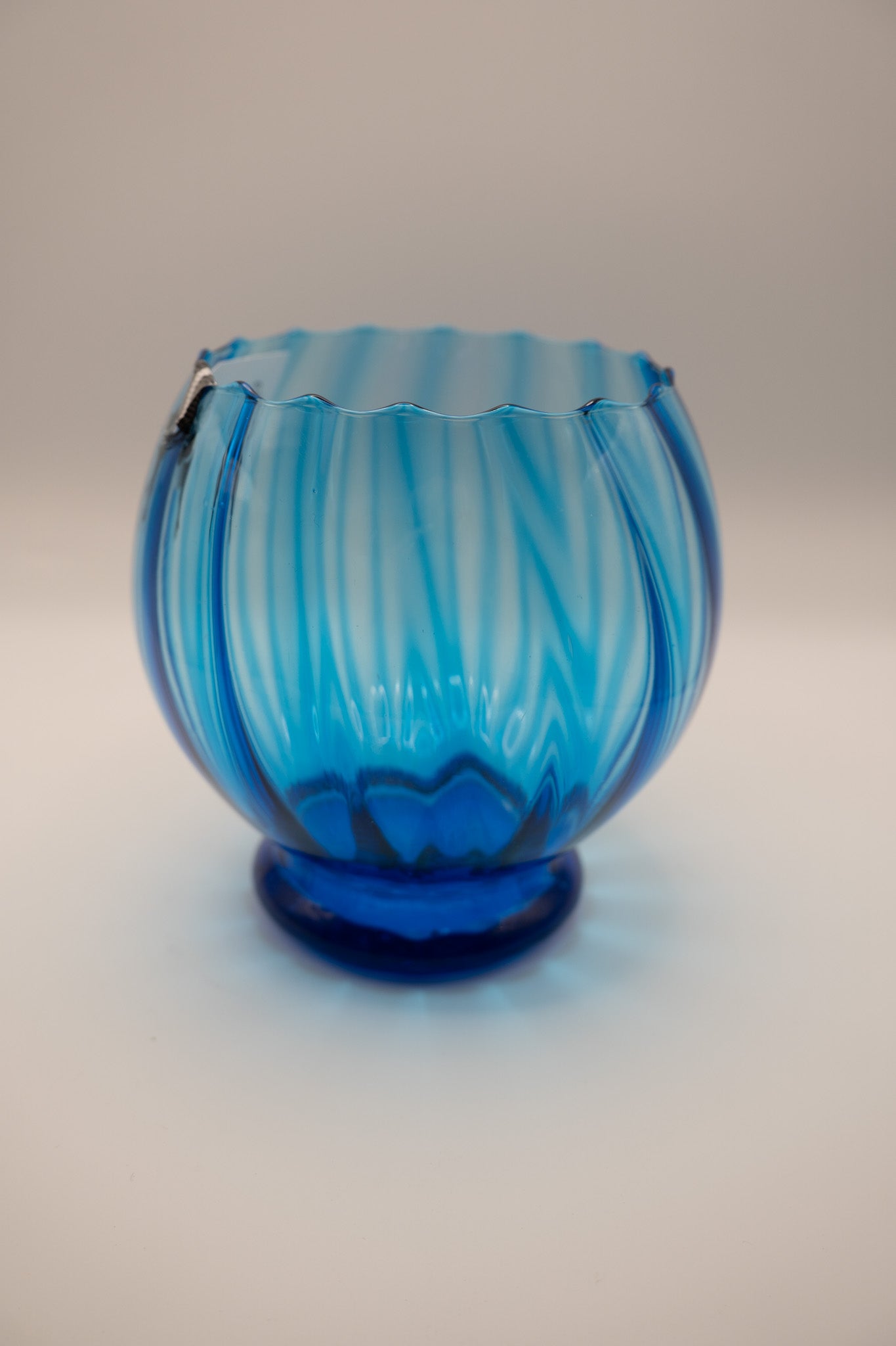 Blue Glass Bowl