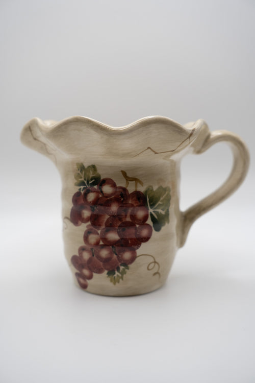 "Cabernet" 3pc.Set: Cream/Sugar/Napkin Holder